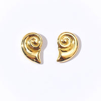 Myla Spiral Studs | Gold