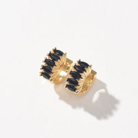 Jada Hoops | Onyx Gold