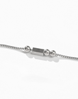 Morse Code Bracelet | Silver
