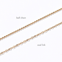 Morse Code Necklace | Gold