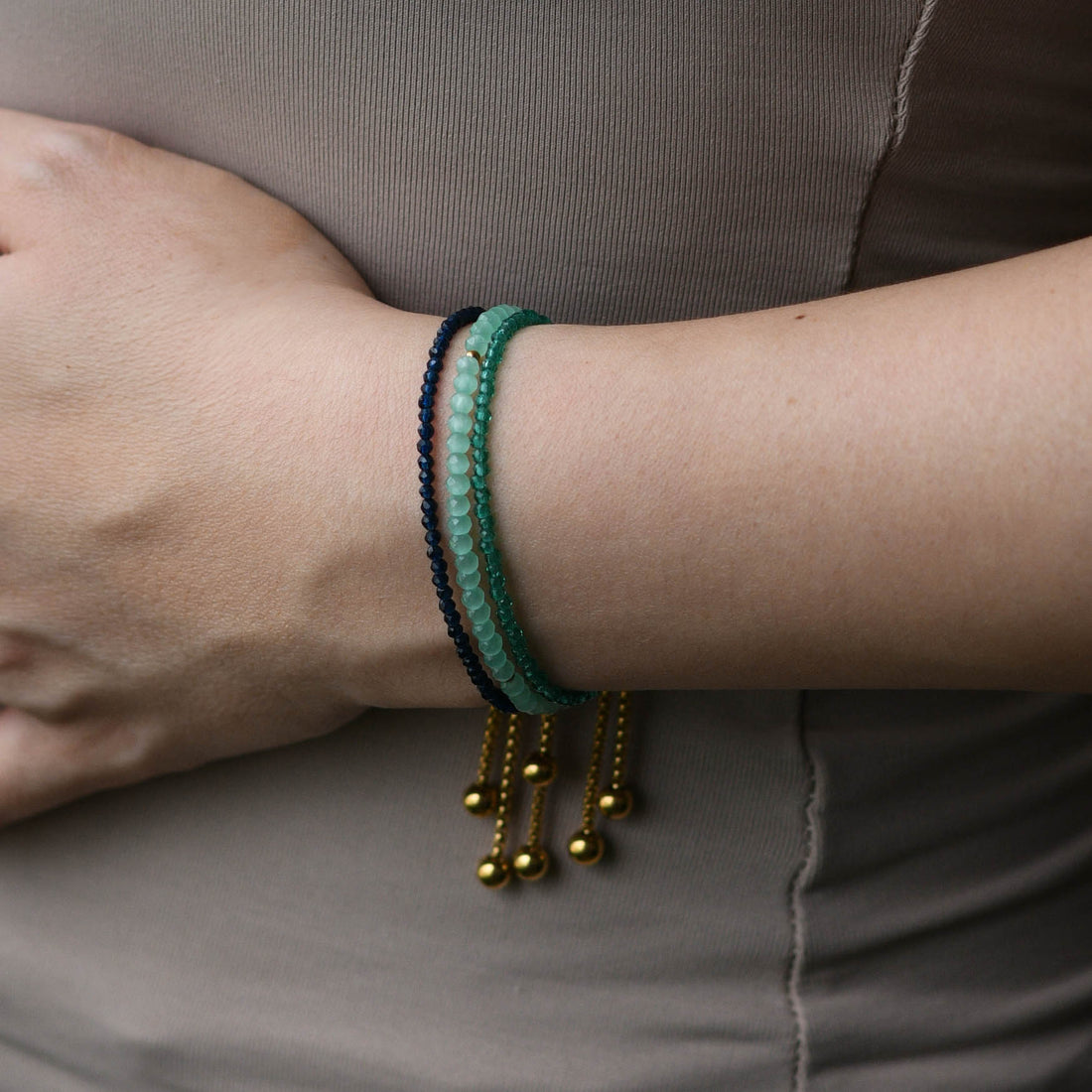 Cammy Beaded Bracelet | Fresh Mint