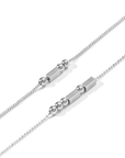 Morse Code Bracelet | Silver