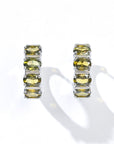 Nicole Hoops | Olive Silver