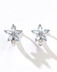Melur Hoops | Frost Silver