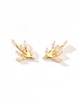 Azalea Studs | White Gold