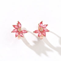 Jazlyn Petal Hoops | Ruby Rose Gold