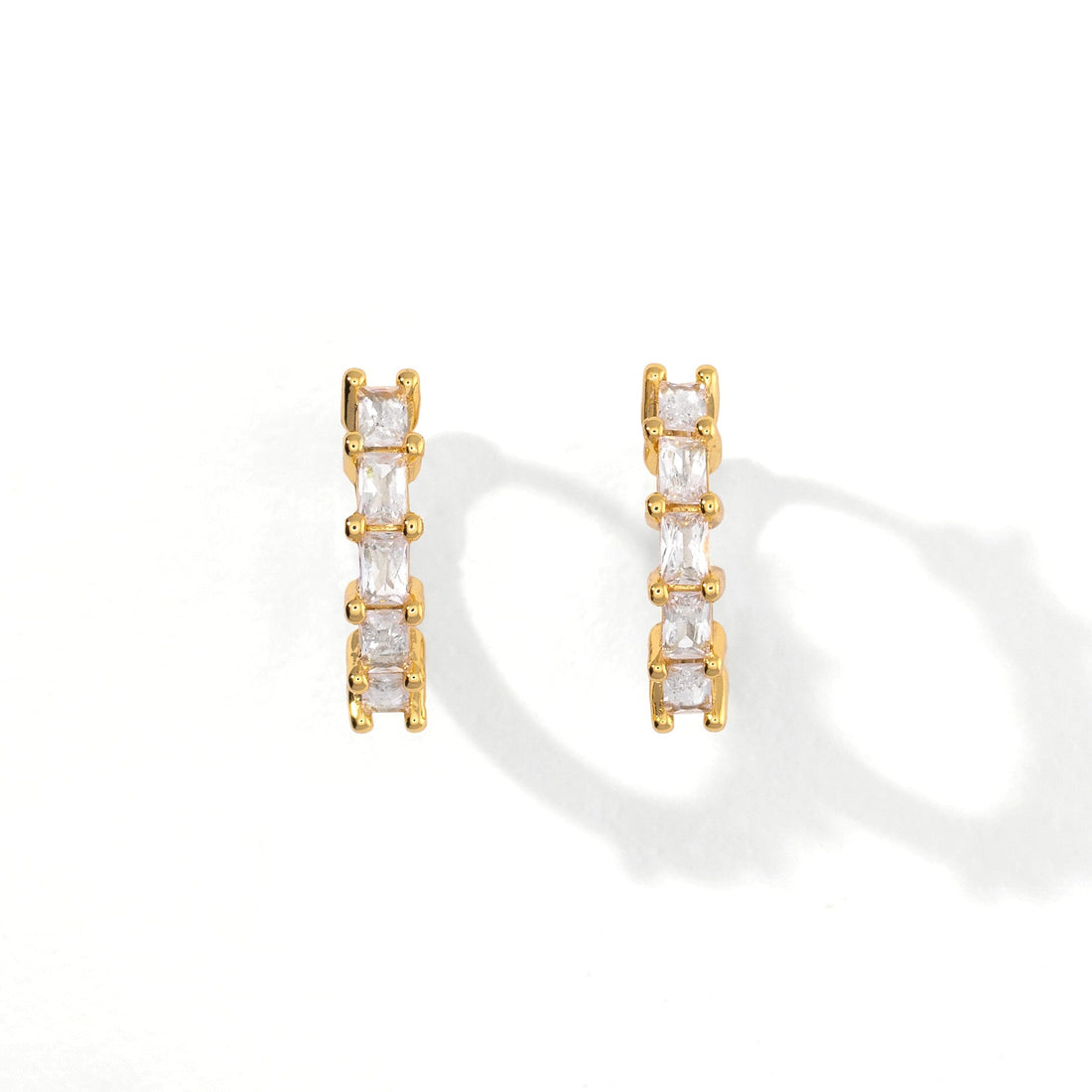 Esan Hoops | Clear Gold