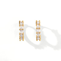 Esan Hoops | Clear Gold