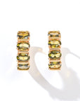 Nicole Hoops | Olive Gold
