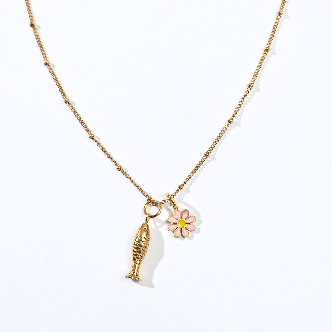 Pretty Koi Charm | Gold