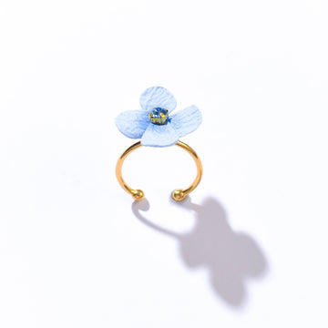 3 Bulan Cornflower Ring