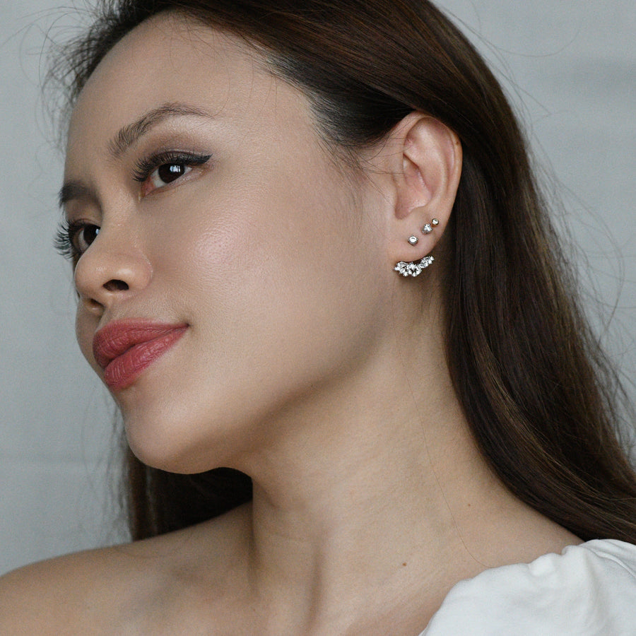 Shea Ear Jacket | Silver