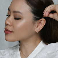 Juni Ear Jacket | Pink Gold