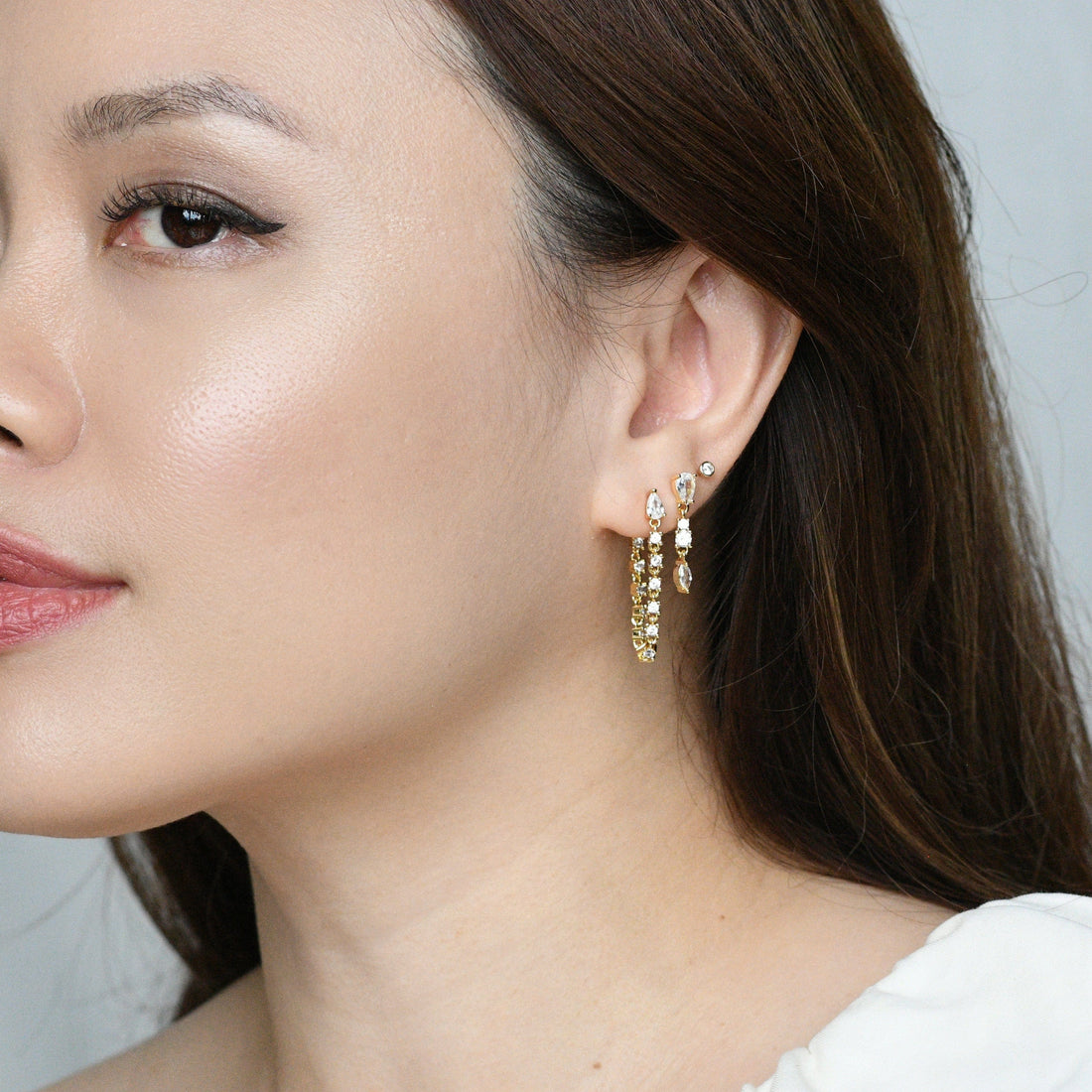 Carys Ear Chain | Gold