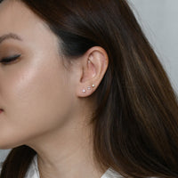 Juni Ear Jacket | Pink Gold