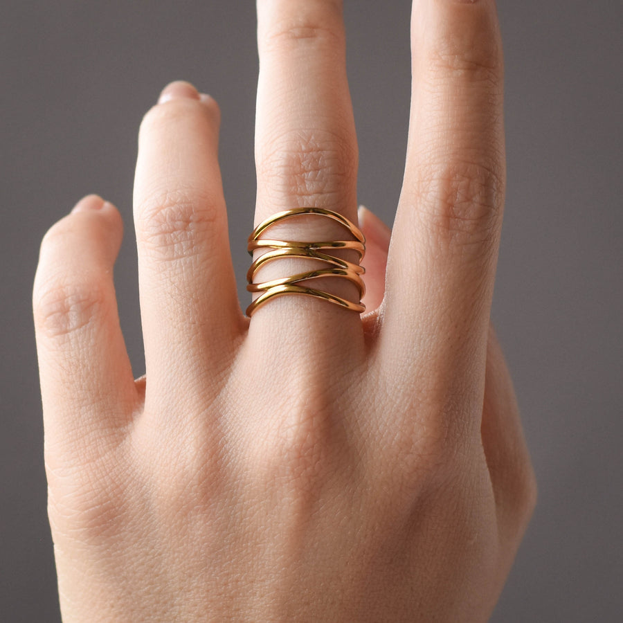 Aimee Stacked Ring