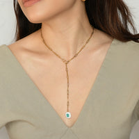 From The Earth Lariat Necklace
