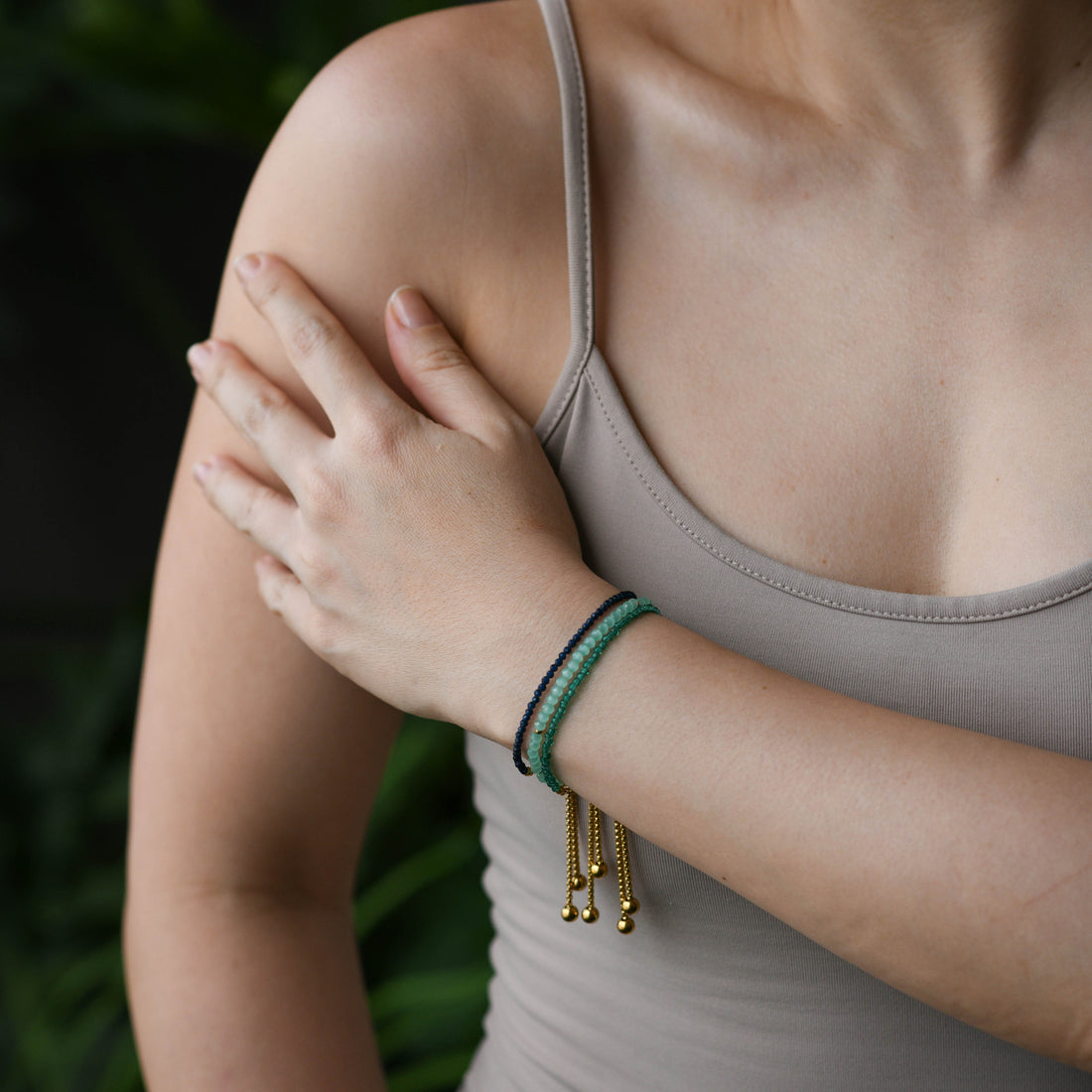 Cammy Beaded Bracelet | Fresh Mint