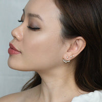 Shea Ear Jacket | Gold