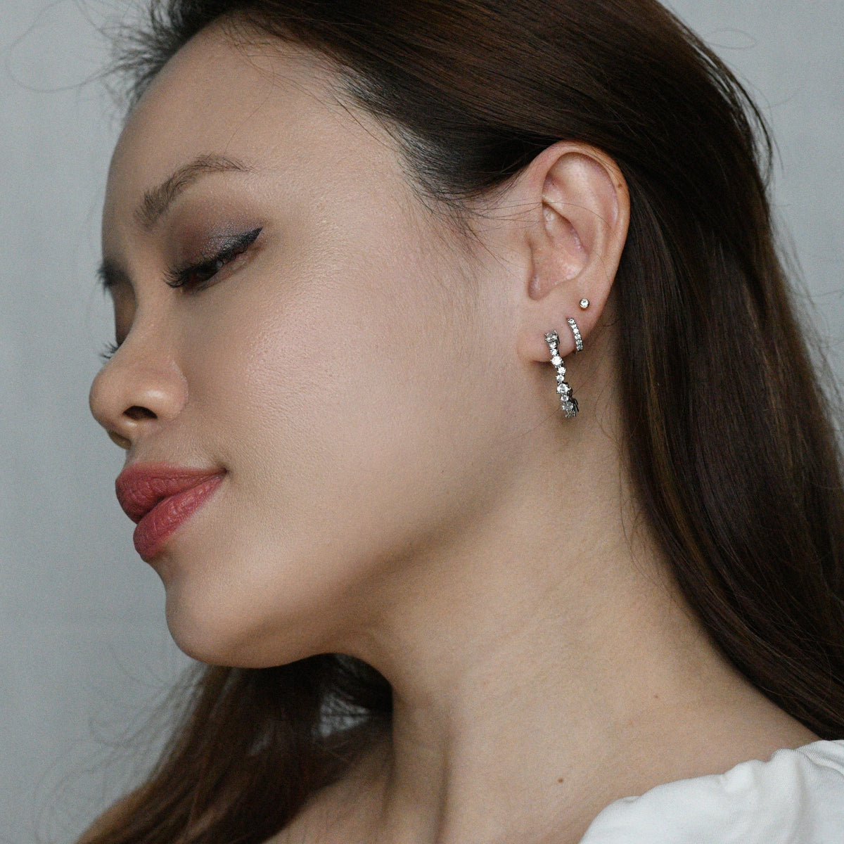Ora Hoops | Silver
