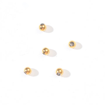 Round Beads | Gold