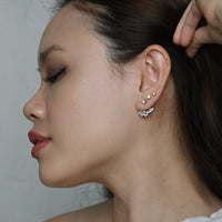 Shea Ear Jacket | Silver