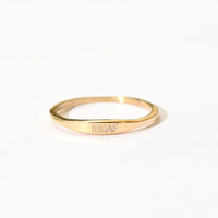 IDGAF Ring | Gold