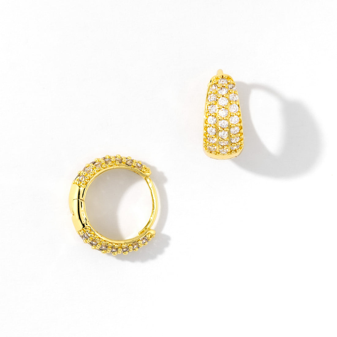 Hazel Hoops | Gold