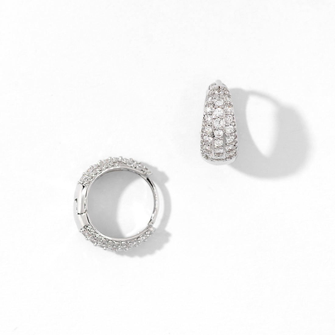 Hazel Hoops | Silver