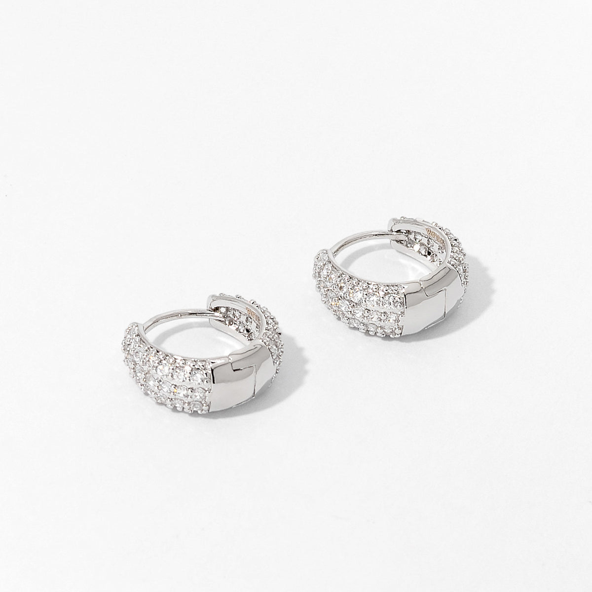 Hazel Hoops | Silver