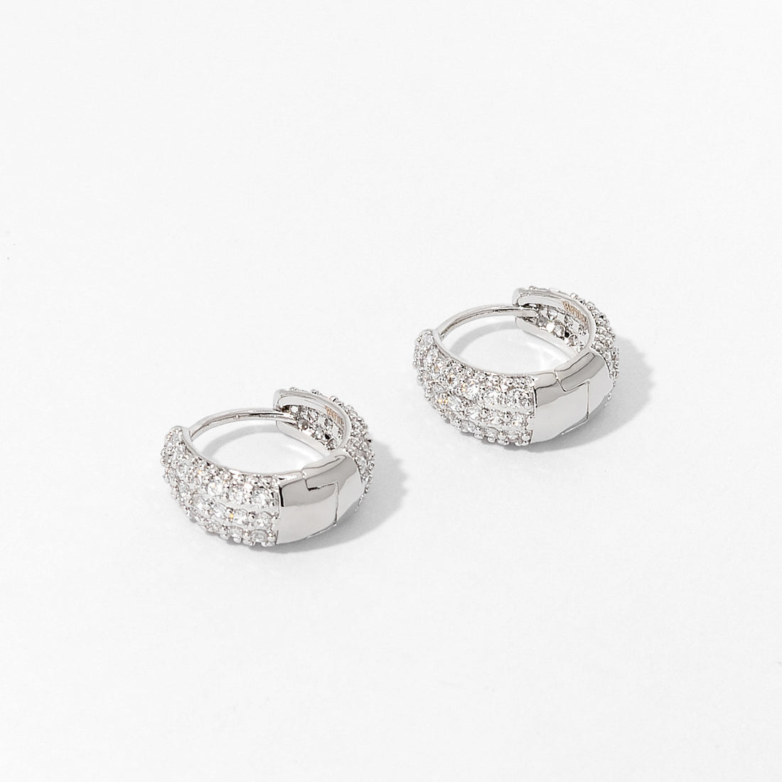 Hazel Hoops | Silver