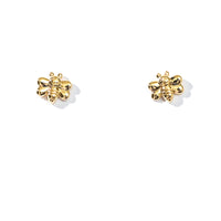 Momo Bee Studs | Gold