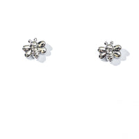 Momo Bee Studs | Silver