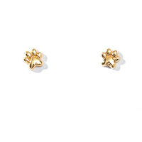 Mia Paw Studs | Gold