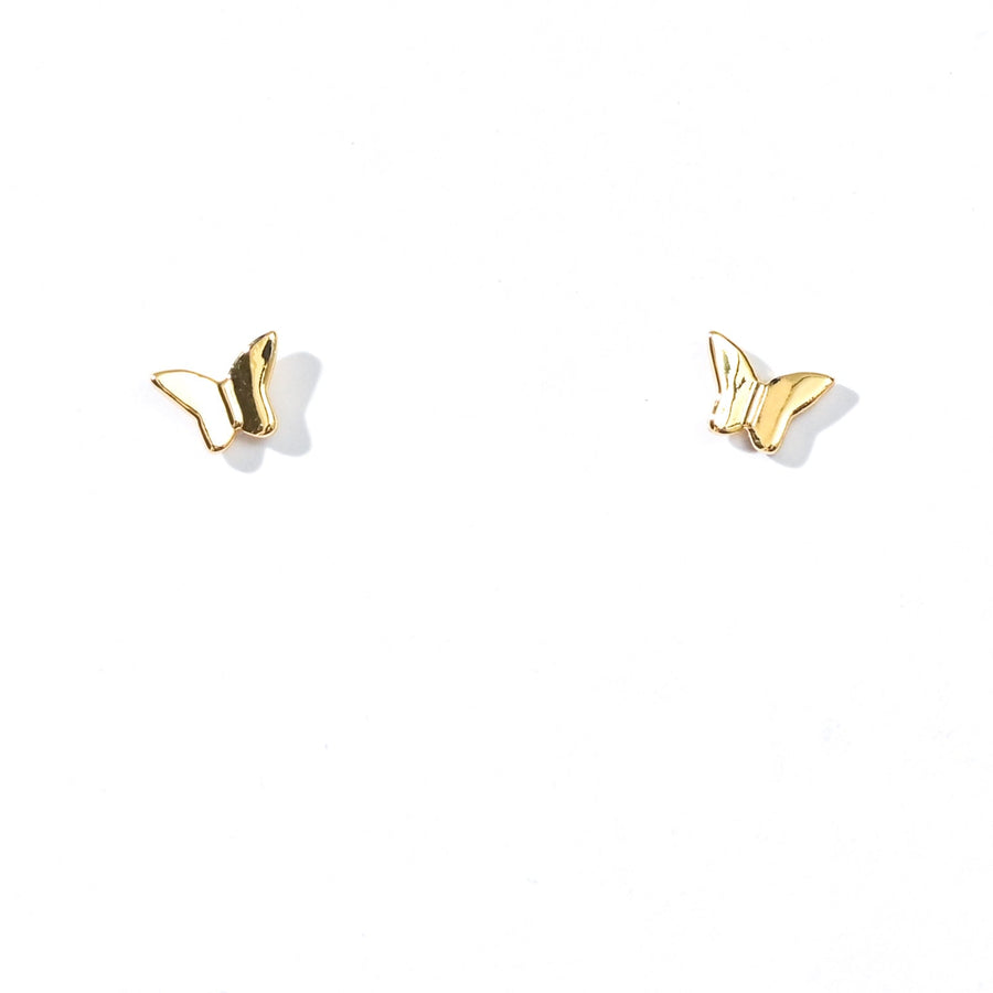 Ava Butterfly Studs | Gold