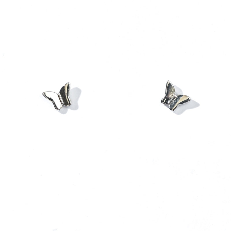 Ava Butterfly Studs | Silver