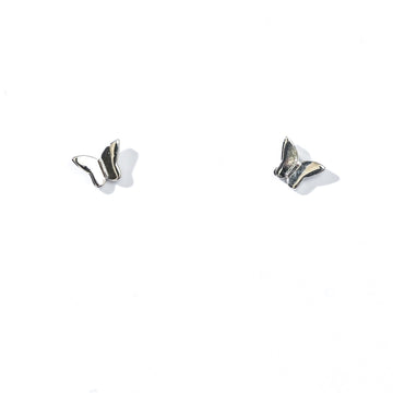 Ava Butterfly Studs | Silver