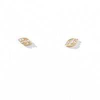 Naomi Marquise Studs | Gold