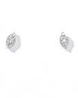 Naomi Marquise Studs | Silver