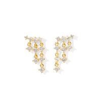 Kaela Waterfall Studs