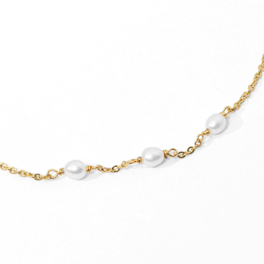 Lune Triple Pearl Bracelet