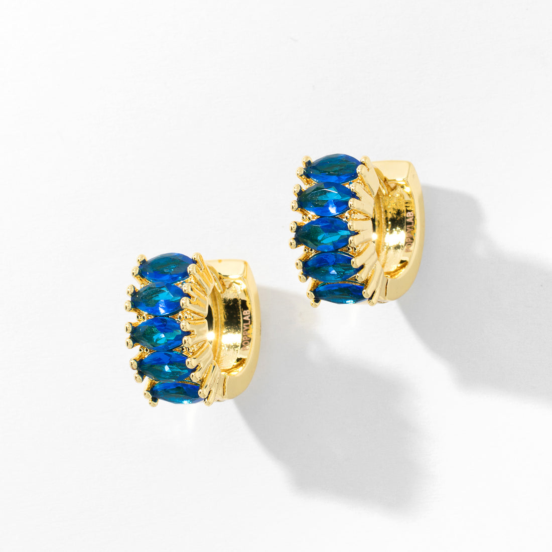 Jada Hoops | Del Sol Blue Gold
