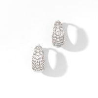 Hazel Hoops | Silver