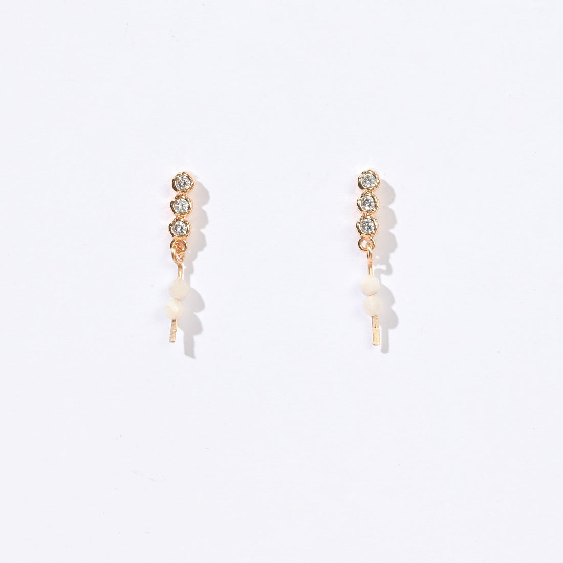 Esther Light Dangles | Moonstone