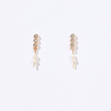 Esther Light Dangles | Moonstone
