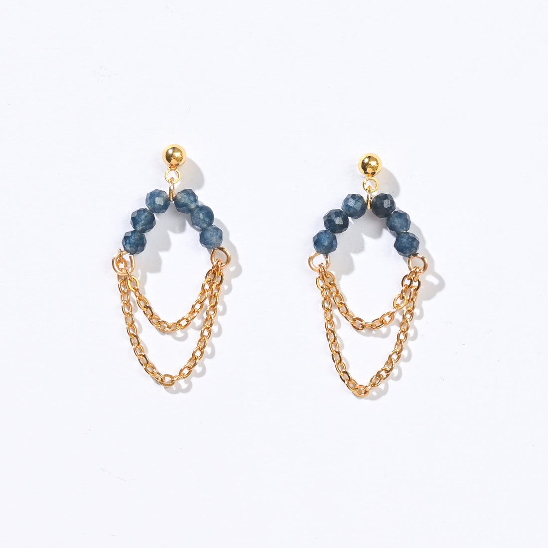 Belle Dancing Dangles | Blue Sapphire
