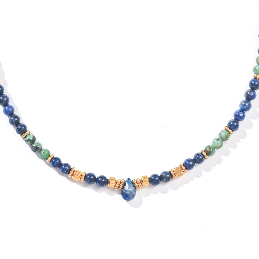 Indira Lapis Lazuli Necklace