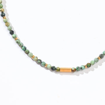 Sasha Necklace | African Turquoise