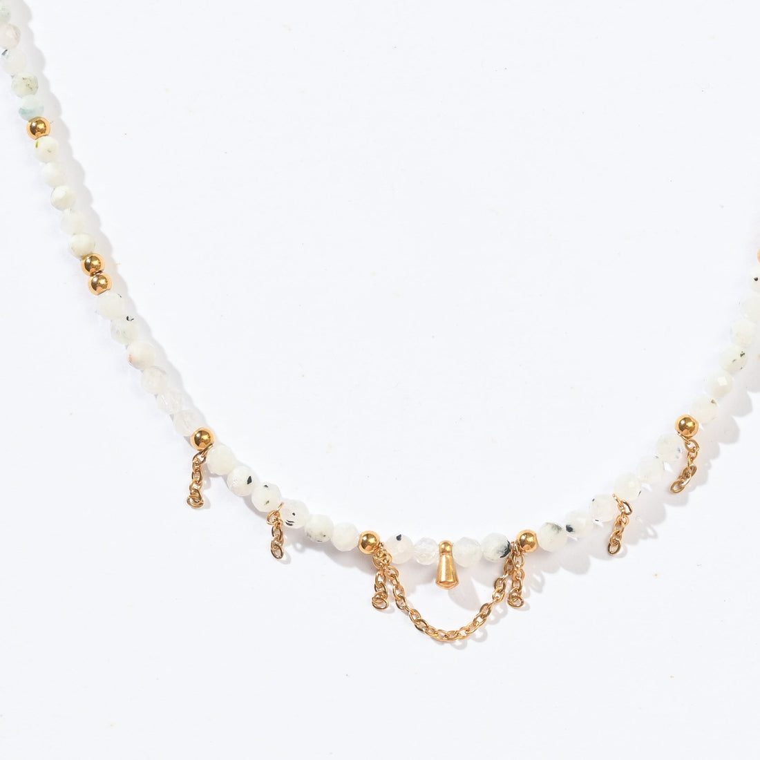 Yara  Veil Necklace |Moonstone