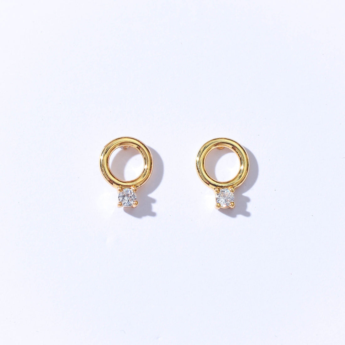 Mandy Studs | Gold